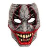 Killerclown masker lichtgevend