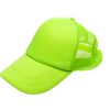 Fluo pet groen effen