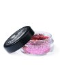 Losse glitters   roze  (bio afbreekbaar)