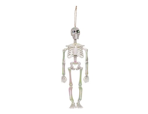 Skelet holografisch hangdecoratie halloween