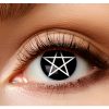 Lenzen pentagram wit zwart halloween cosplay elftopia