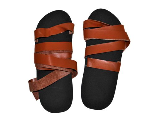 Romeinse sandalen bruin