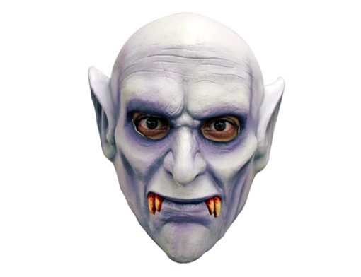 Masker horror vampier paars grijs volledig