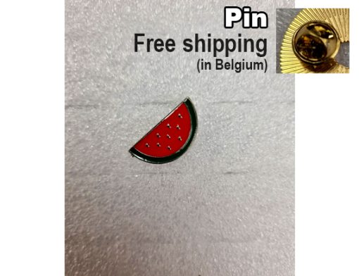 Pin  Watermeloen rood