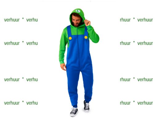 Luigi licentie onesie