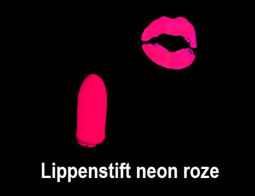 Lippenstift neon roze