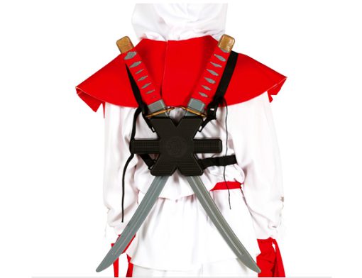 Zwaard backpack ninja incl zwaarden