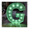 G  Lichtgevende letter/cijfer voorbeeld