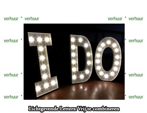 IDO  Lichtgevende lettersIDO combinatie voorbeeld