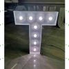 T  Lichtgevende letter/cijfer voorbeeld