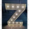 Z  Lichtgevende letter/cijfer voorbeeld