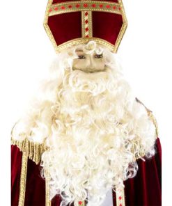 Sinterklaas baard - en pruikset