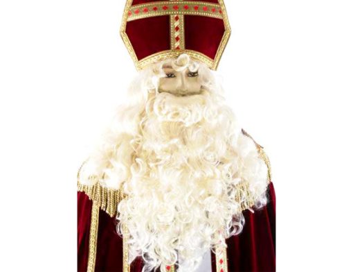 Sinterklaas baard - en pruikset