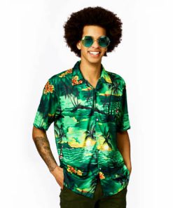 hawaii hemd groen toerist