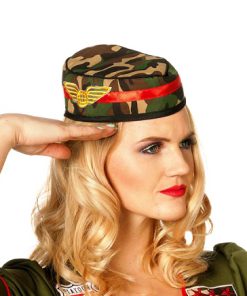 camouflage schuitje hoedje leger