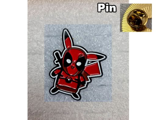 PIN  Pickachu deadpool