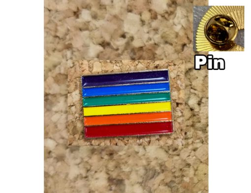 pin regenboogvlag