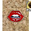 pin red hot lips