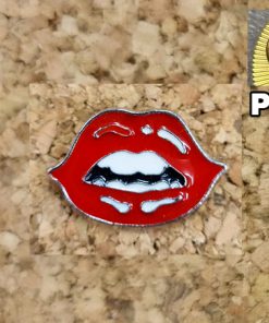 pin red hot lips