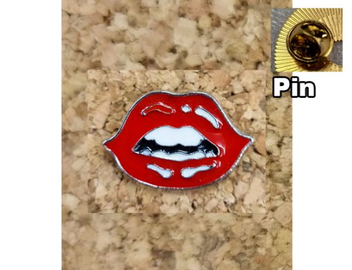 pin red hot lips