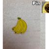 Pin  Bananen geel