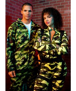 Men's Camo Jumpsuit  ONE SIZE