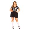 Scheidsrechter hottie zwart wit
