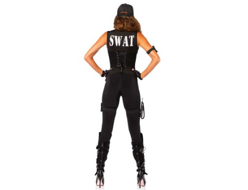 Swat jumpsuit zwart