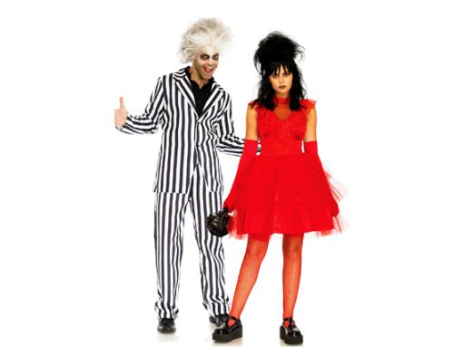 Beetle juice bruid rood kleed