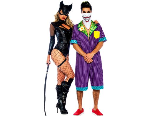 The joker superschurk jumpsuit heren