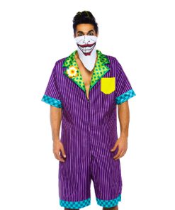 The joker superschurk jumpsuit heren