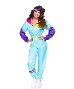 Parachute stof jumpsuit jogging skipak