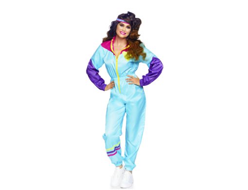 Parachute stof jumpsuit jogging skipak