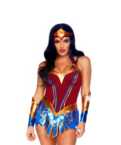 Wonder woman body blinkend rood blauw