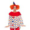 Poncho clown met hoed ONE SIZE