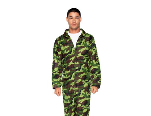 Men's Camo Jumpsuit  ONE SIZE