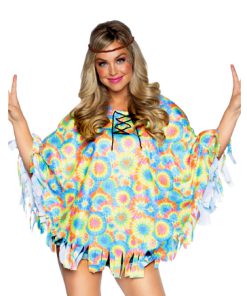 Poncho hippie