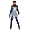 Catwoman zilveren jumpsuit