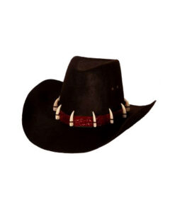 Cowboyhoed western met tanden