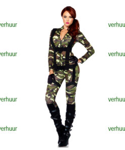 VERH Paratrooper sexy camouflage jumpsuit vrouwelijk