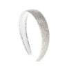 Haarband glitter zilver