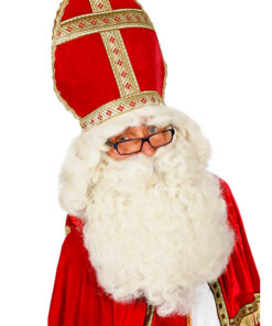 Baard en pruikstel sinterklaas kapoentje