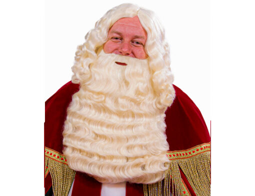Sinterklaas baard en pruik kanekalon