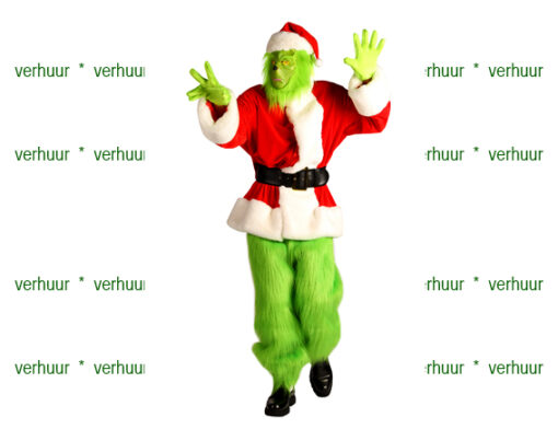 The grinch kerstman outfit verhuur