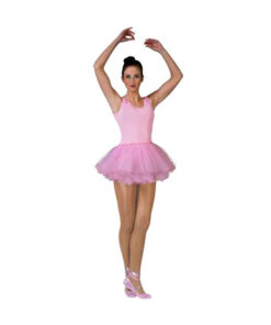 Tutu ballerina roze met body