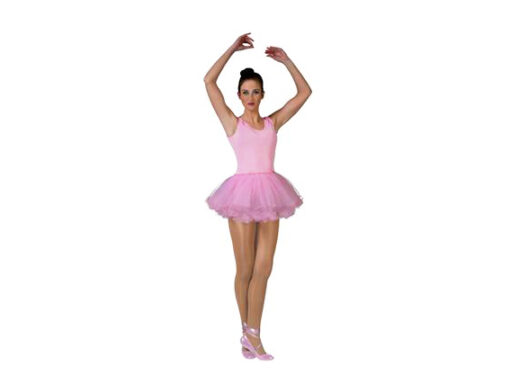 Tutu ballerina roze met body