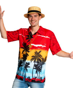 Hawaii hemd rood