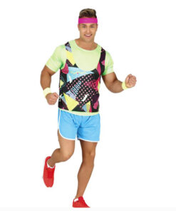 80s jogger running man