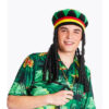 Raggae muts bob marley met dreadlocks