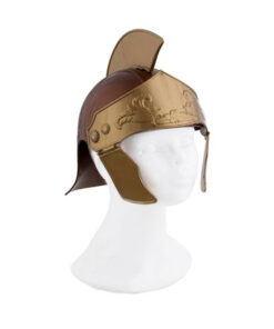 romeinse helm brons goud